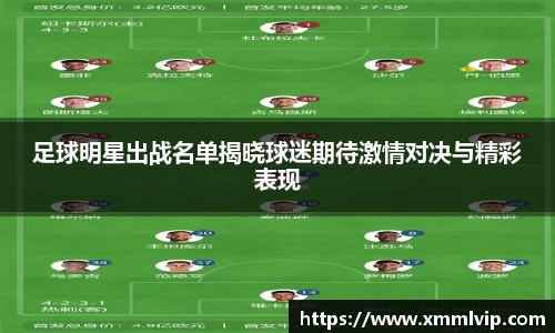 足球明星出战名单揭晓球迷期待激情对决与精彩表现